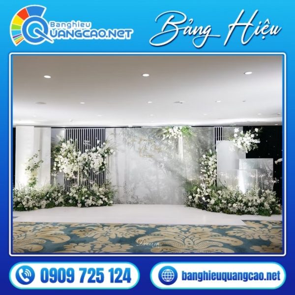 Backdrop Đám Cưới