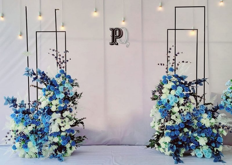 Backdrop đám cưới đpẹ, ấn tượng