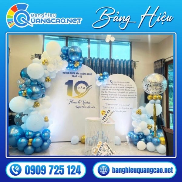 Backdrop Họp Lớp