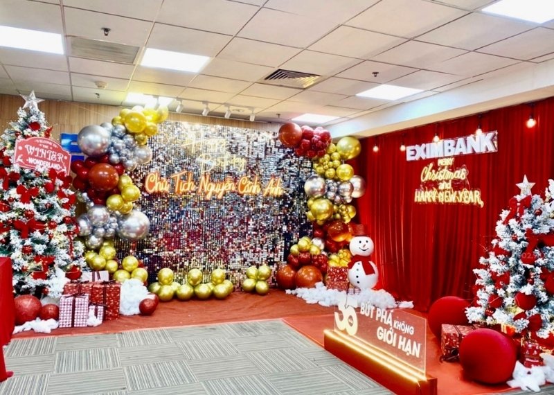 Backdrop sinh nhật màn sao, kim tuyến đẹp