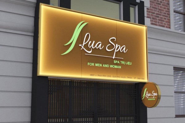 Bảng hiệu spa trị liệu