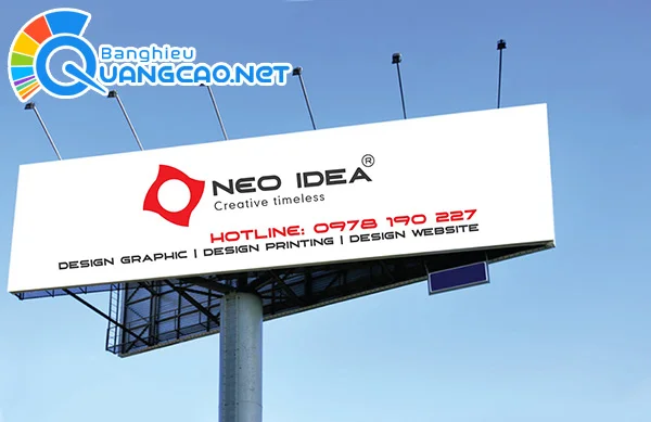 Bảng hiệu bạt hiflex ngoài trời