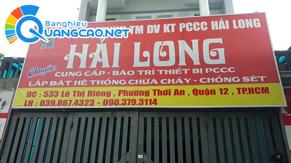 Bảng hiệu hiflex đẹp