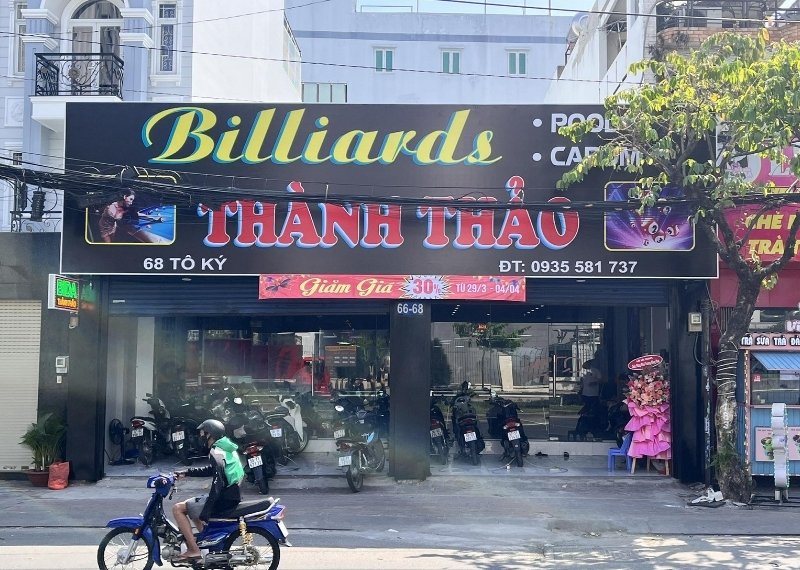 Bảng hiệu bida Hiflex
