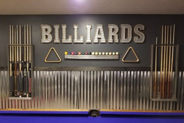 Bảng hiệu bida inox