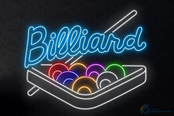 Bảng hiệu bida neonsign