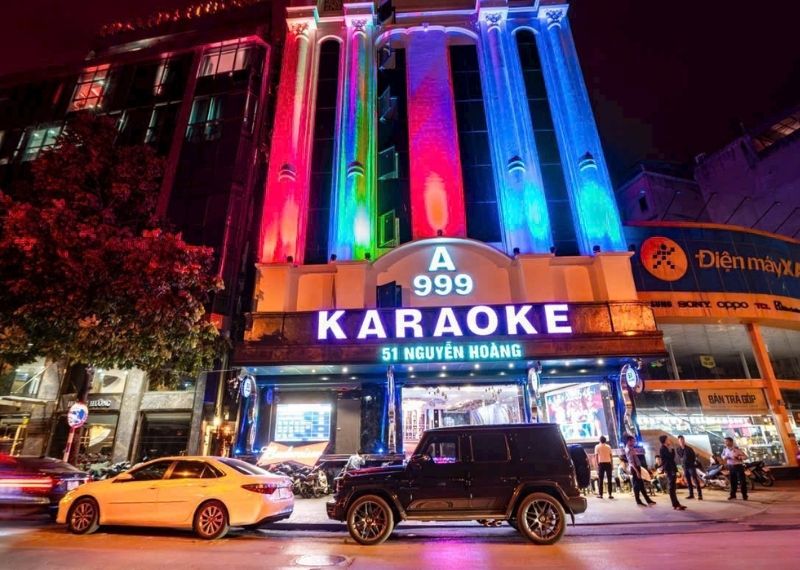 Bảng hiệu karaoke chữ nổi