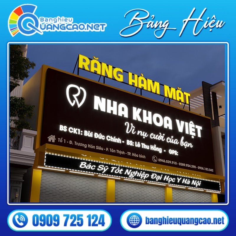 Bảng Hiệu Nha Khoa