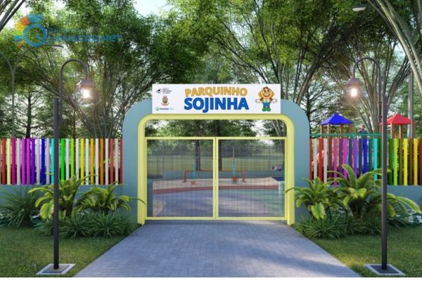 Bảng hiệu trường mầm non Sojinha