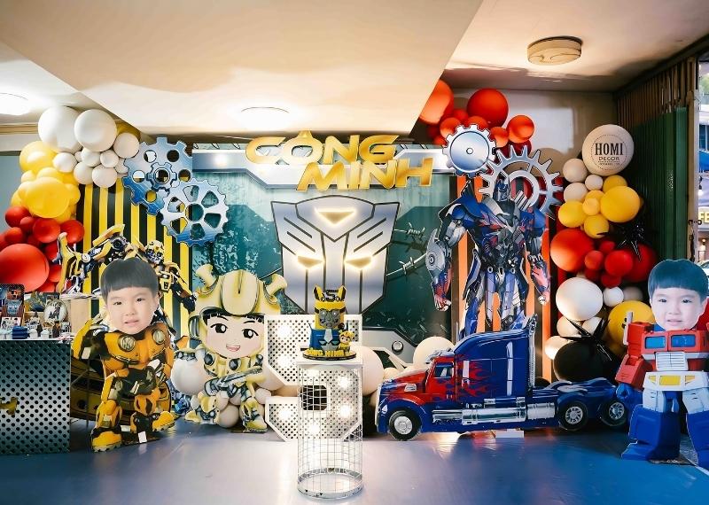 Backdrop 3D sáng tạo