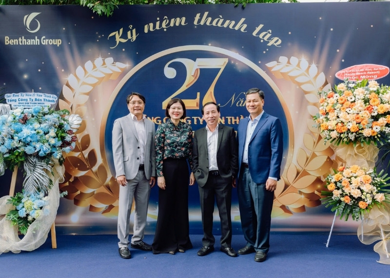 Backdrop kỷ niệm thành lập công ty Bến Thành Group