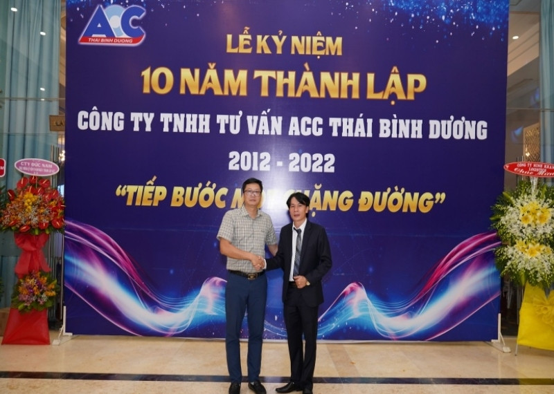 Backdrop kỷ niệm thành lập công ty ACC
