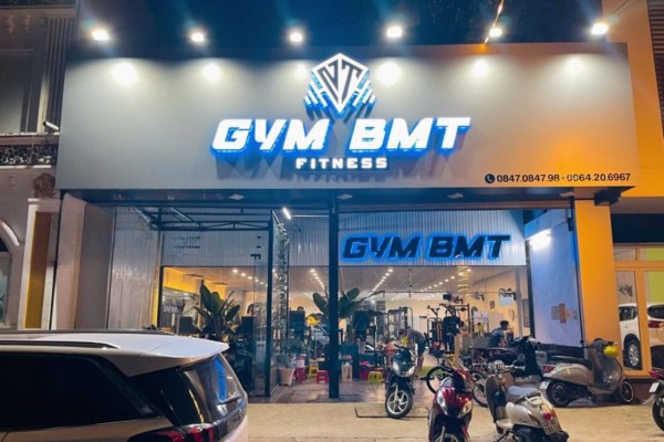 Bảng hiệu gym alu chữ mica