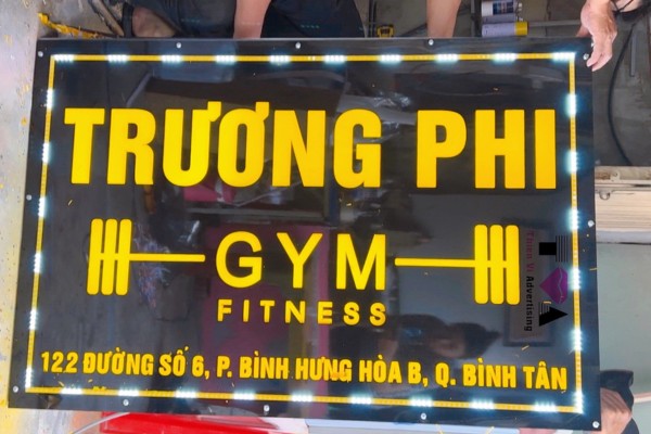 bảng hiệu Gym LED