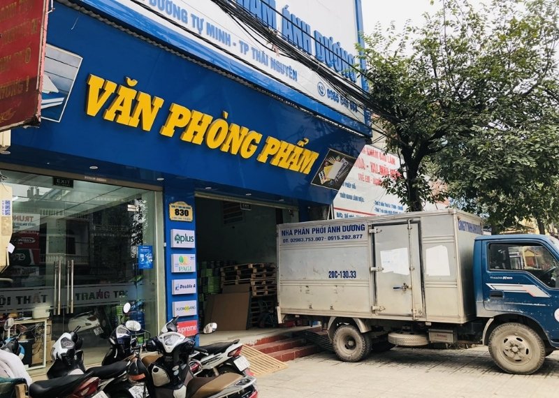 Mẫu bảng hiệu văn phòng phẩm đẹp