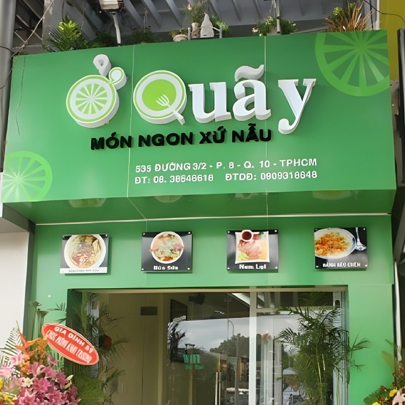 Bảng hiệu ăn vặt alu chữ nổi