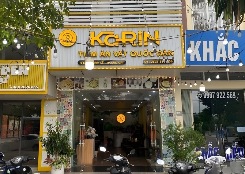 Bảng hiệu tôn sóng chữ nổi