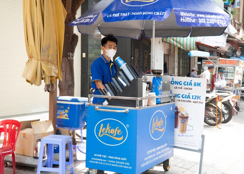 Bảng hiệu cafe mang đi Hiflex