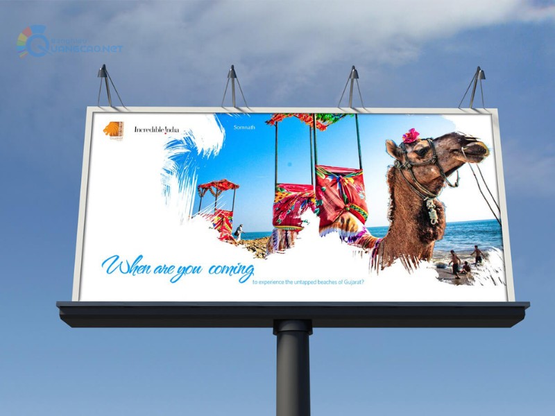 Bảng hiệu ngoài trời bạt Hiflex và Panno