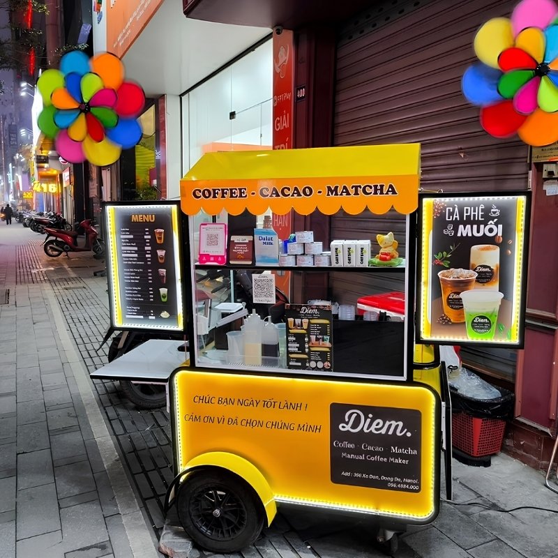Mẫu bảng hiệu cafe mang đi đẹp