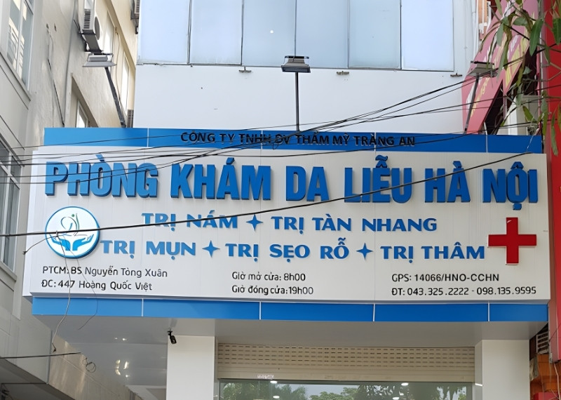 Bảng hiệu bệnh viện Alu chữ nổi Mica