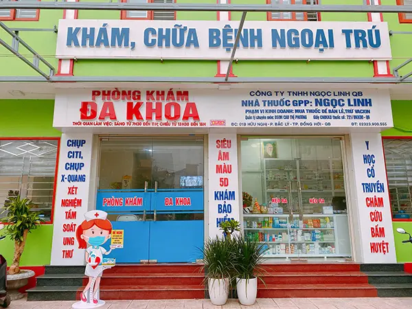 bảng hiệu phòng khám đa khoa