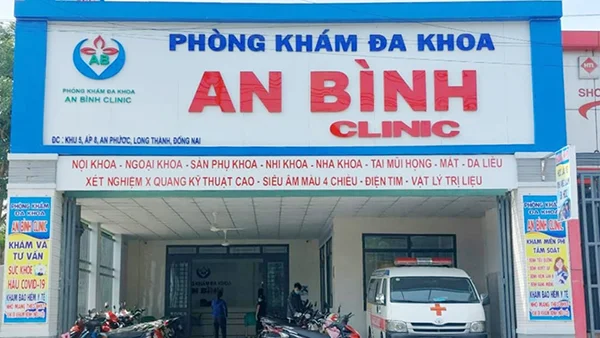 bảng hiệu phòng khám đa khoa