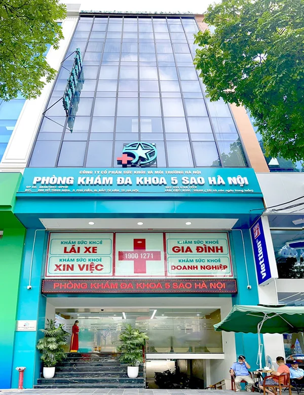 bảng hiệu phòng khám đa khoa