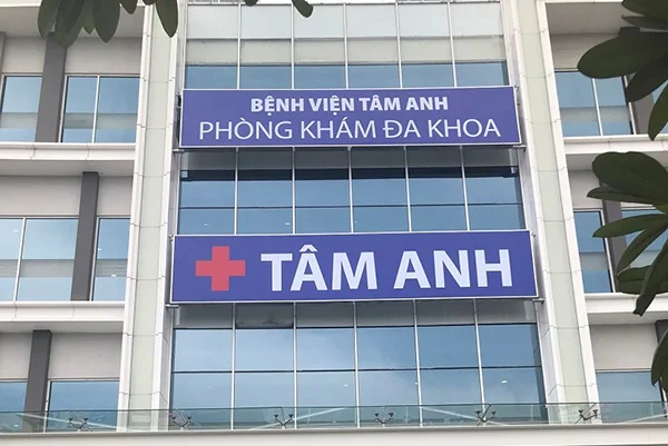 bảng hiệu phòng khám đa khoa