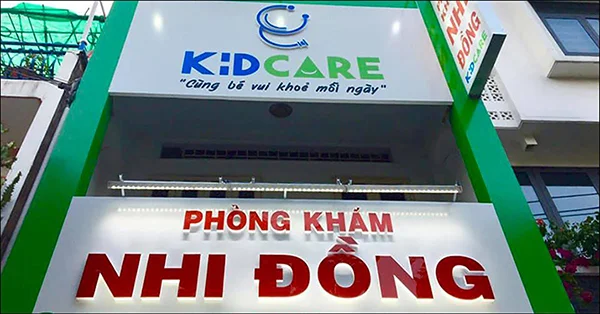 bảng hiệu phòng khám nhi