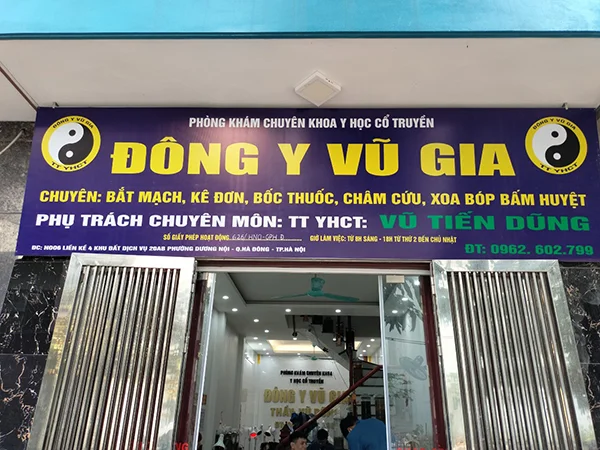 bảng hiệu phòng mạch
