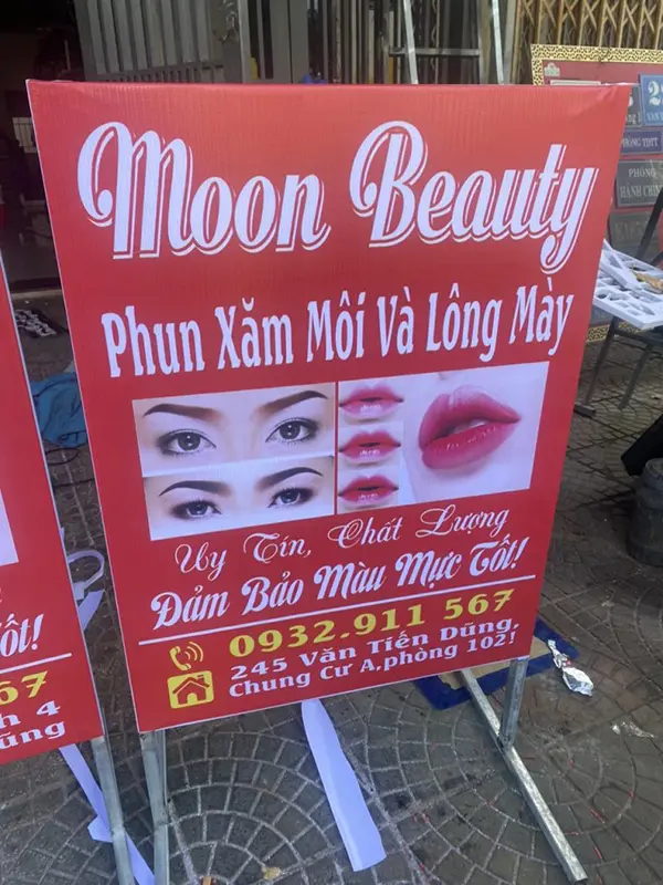 Biển Vẫy Phun Xăm Thẩm Mỹ 2 biển vẫy phun xăm thẩm mỹ