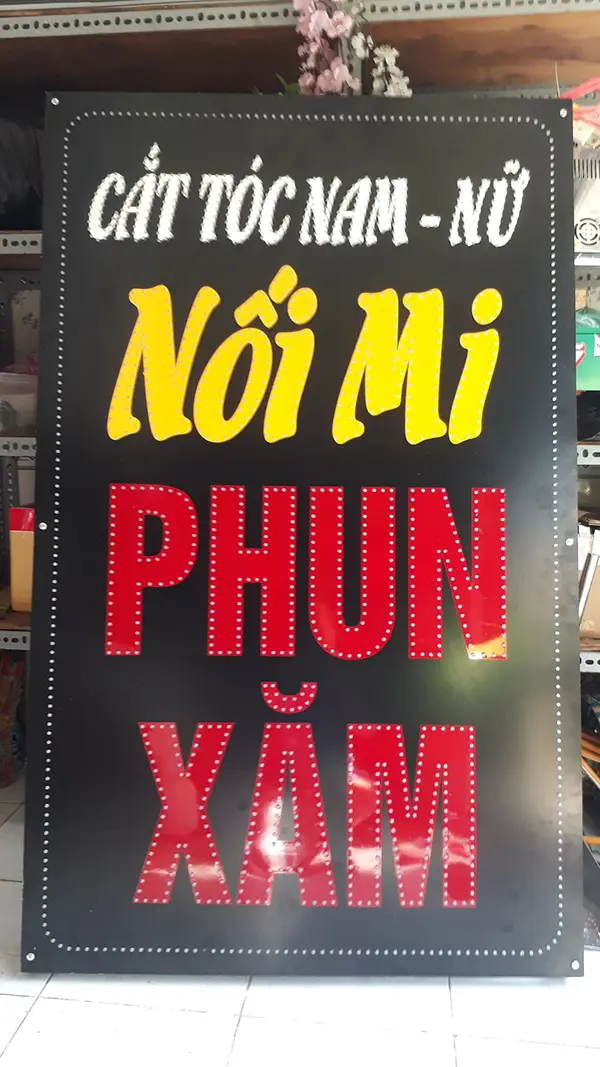 Biển Vẫy Phun Xăm Thẩm Mỹ 1 biển vẫy phun xăm