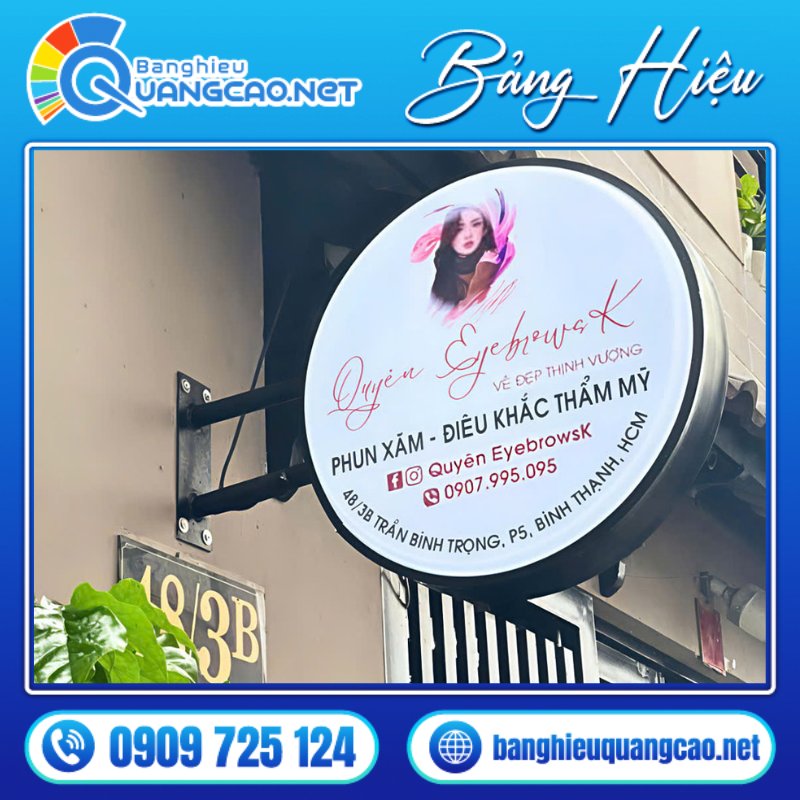 Biển Vẫy Phun Xăm Thẩm Mỹ