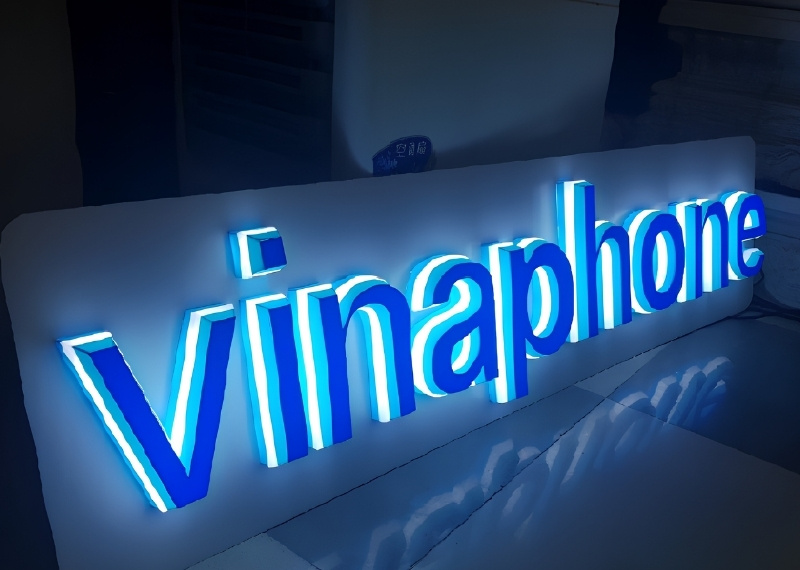 Chữ nổi Mica Vinaphone