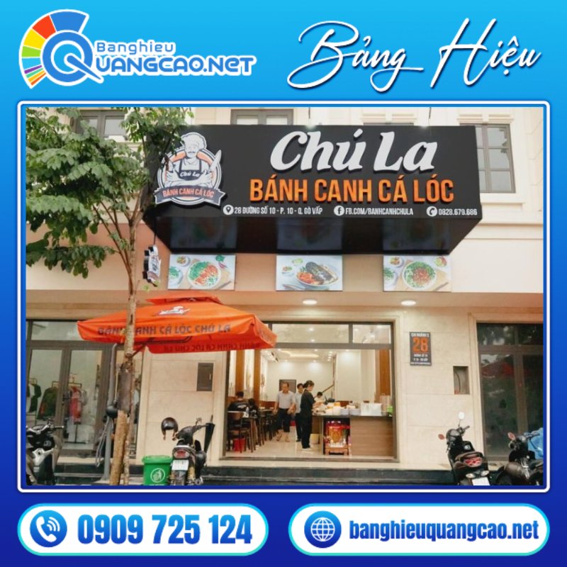 Bảng Hiệu Quán Bánh Canh