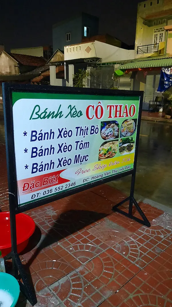 Bảng Hiệu Quán Bánh Xèo 13 bảng hiệu quán bánh xèo