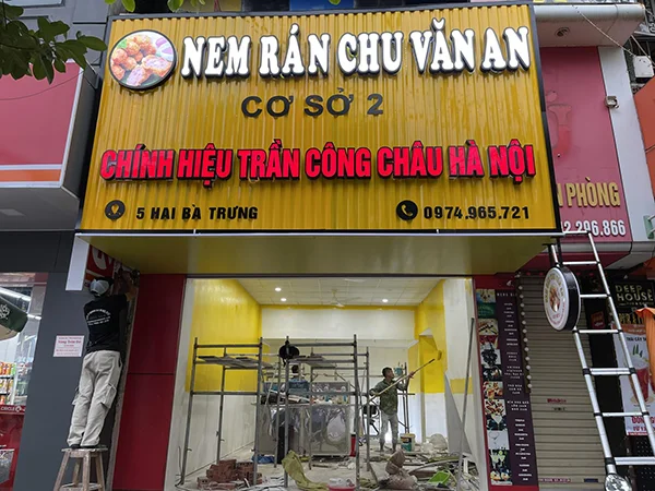 bảng hiệu chữ nổi alu