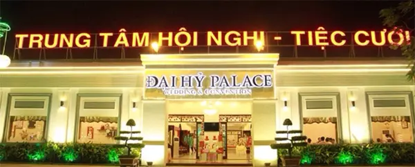 bảng hiệu nhà hàng tiệc cưới