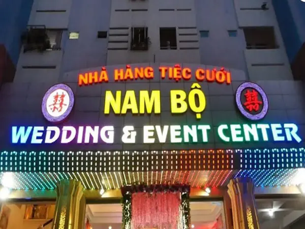 bảng hiệu nhà hàng tiệc cưới