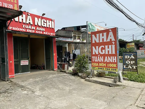 bảng hiệu nhà trọ