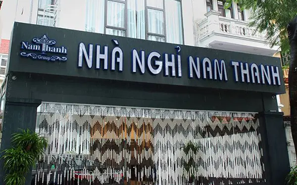 bảng hiệu quảng cáo nhà nghỉ