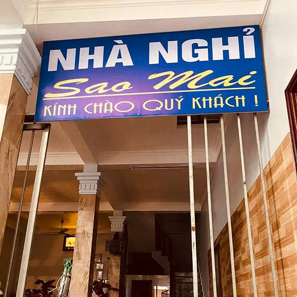 bảng hiệu quảng cáo nhà nghỉ