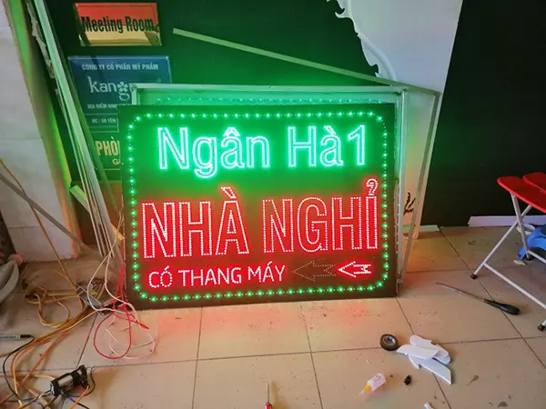 bảng hiệu nhà trọ led