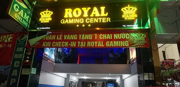 bảng hiệu tiệm net