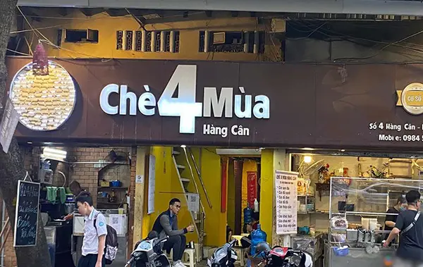 bảng hiệu quán chè