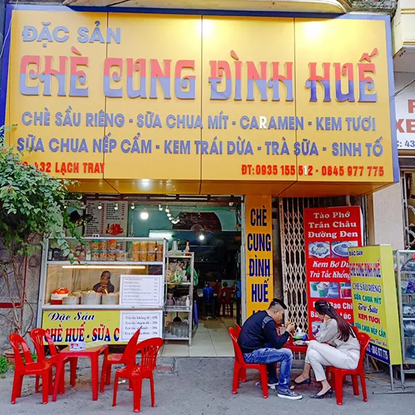 bảng hiệu quán chè