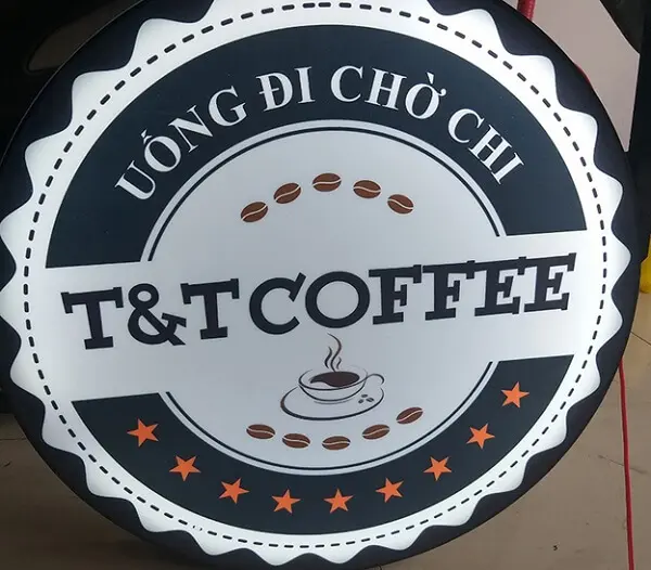 biển vẫy cafe