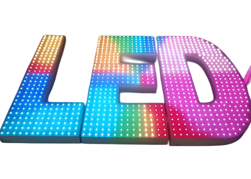 Chữ Alu cắm LED sáng tạo