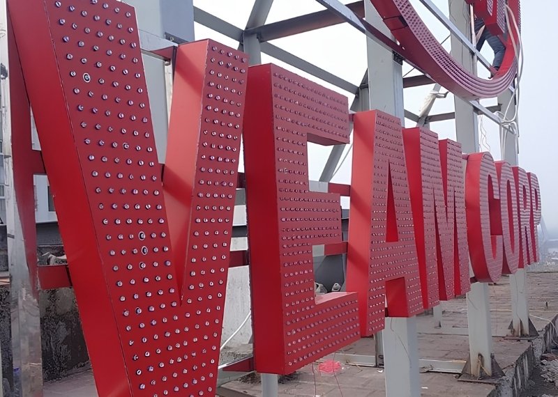 Chữ Alu cắm LED Veam Corp